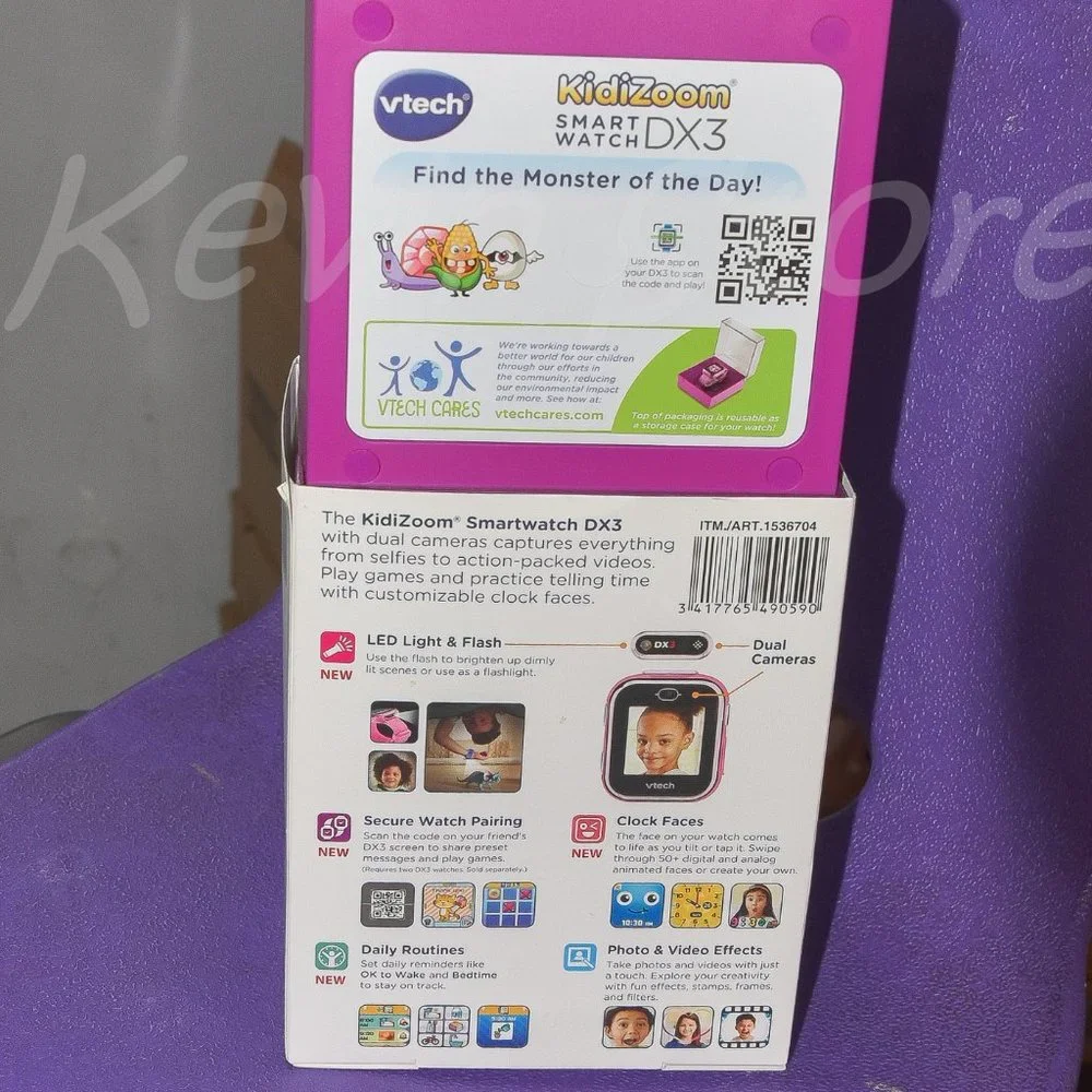 Vtech KidiZoom Smart watch DX3 in‎ Pink